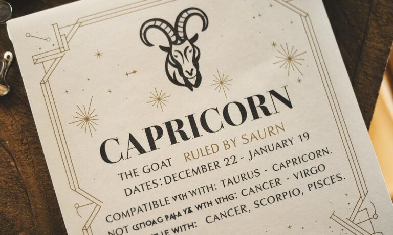 Jak koziorożec uwodzi: przewodnik po zrozumieniu i zdobywaniu serca koziorożca