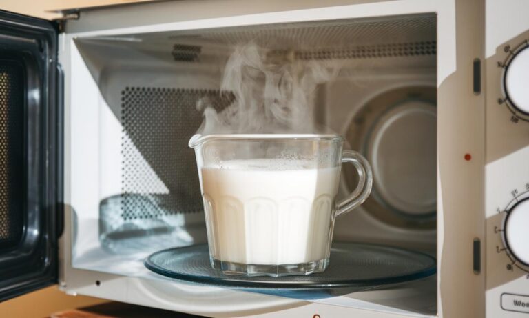 Jak podgrzewać mleko w mikrofali: praktyczne porady i fakty