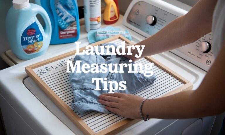Sprytne sposoby na dokładne odmierzanie proszku do prania bez miarki